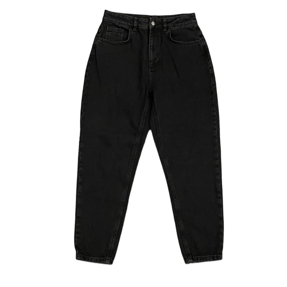 Reclaimed Vintage 90s High Rise Black Mom Jeans